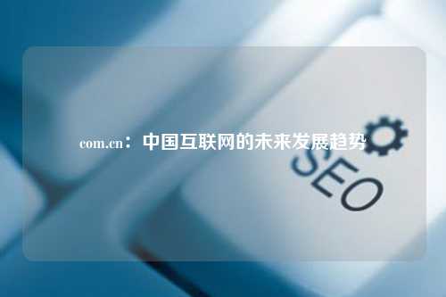 com.cn：中国互联网的未来发展趋势